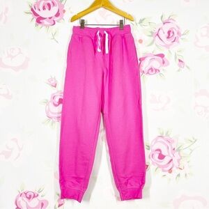 Hanna Andersson Pink Classic Sweatpants Joggers 10 Girl